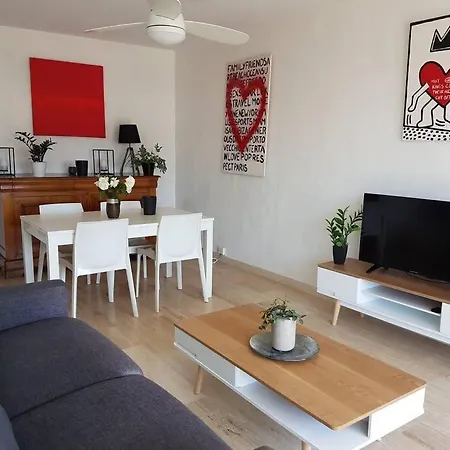 2 Pieces Balcon Vue דירה *